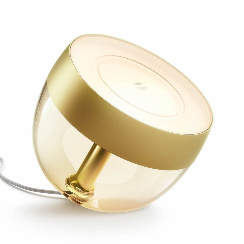 lampenwelt Philips Hue Iris WACA LED-Tischleuchte gold Letzte 2 Tage