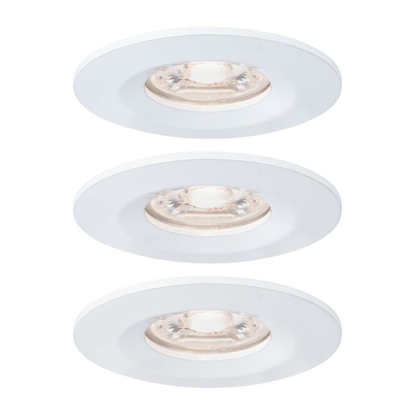 lampenwelt Paulmann Nova mini Einbauspot 3er-Set IP44 weiß Letzter Tag