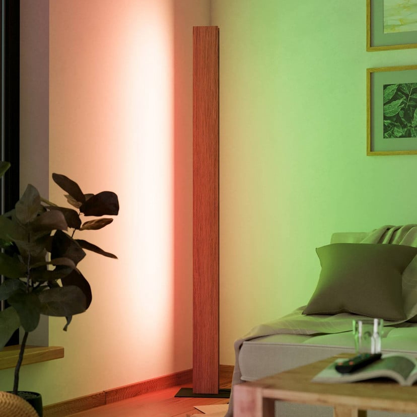 lampenwelt Smart-ZIG-LED-Stehlampe Anchorena-Z Höhe 150 cm RGB CCT Vierteljährliche Förderung
