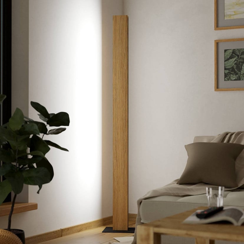 lampenwelt Smart-ZIG-LED-Stehlampe Anchorena-Z Höhe 150 cm RGB CCT Vierteljährliche Förderung