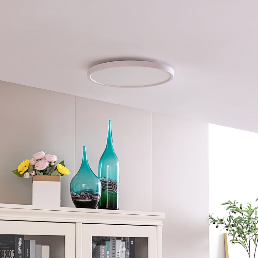 lampenwelt Lindby Smart LED-Deckenleuchte Denora weiß RGB CCT Tuya Discount Store für neue Produkte