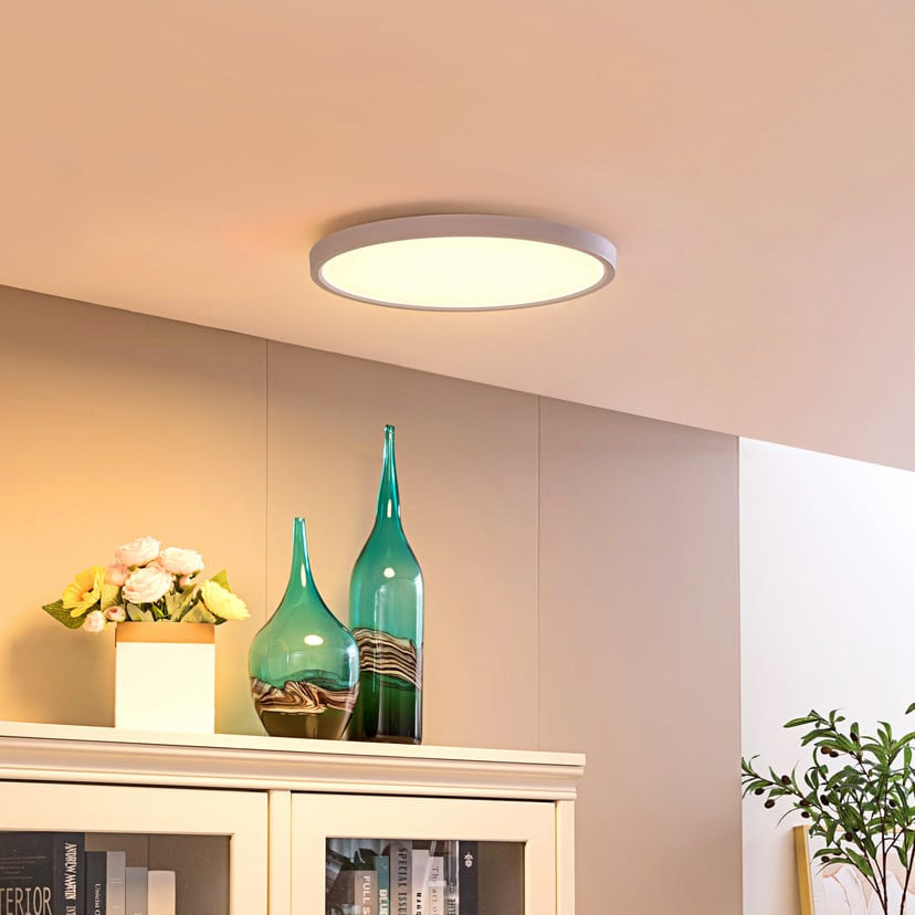 lampenwelt Lindby Smart LED-Deckenleuchte Denora weiß RGB CCT Tuya Discount Store für neue Produkte