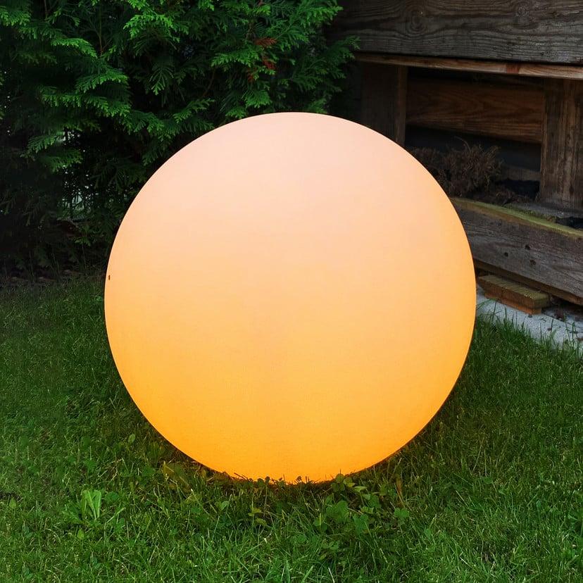 lampenwelt Müller Licht tint Calluna LED-Kugel Sand 50 cm Nur noch ein Tag übrig
