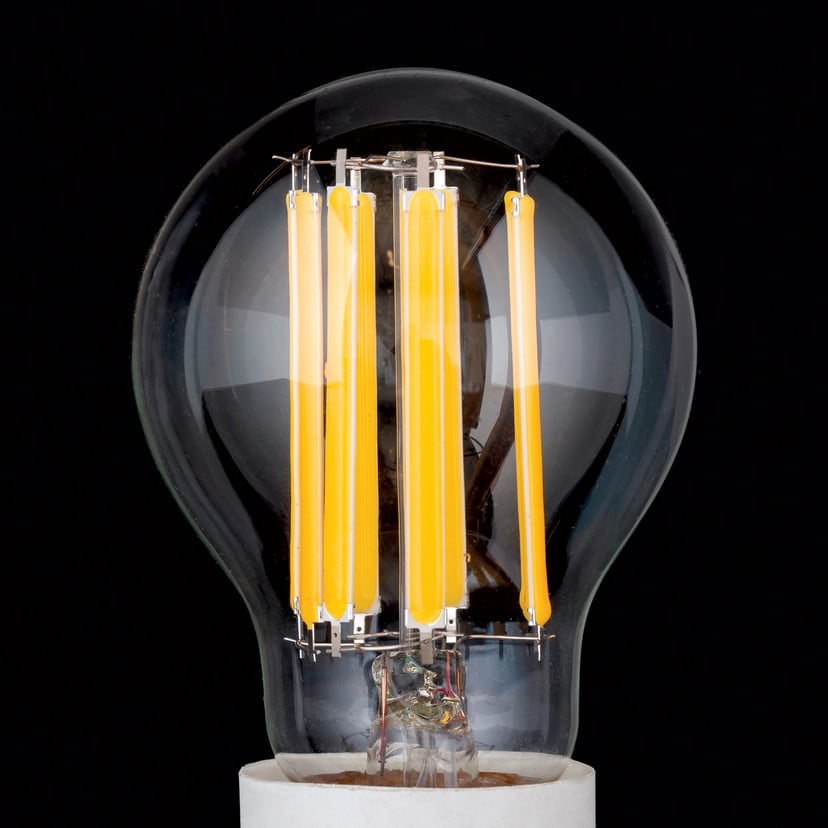 lampenwelt LED-Leuchtmittel Filament E27 A60 klar 15W 827 2000lm dim Super Rabatt