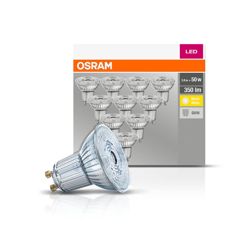 lampenwelt OSRAM LED-Reflektor GU10 4 3W 2.700K 350lm 10er Kostenloser Versand international