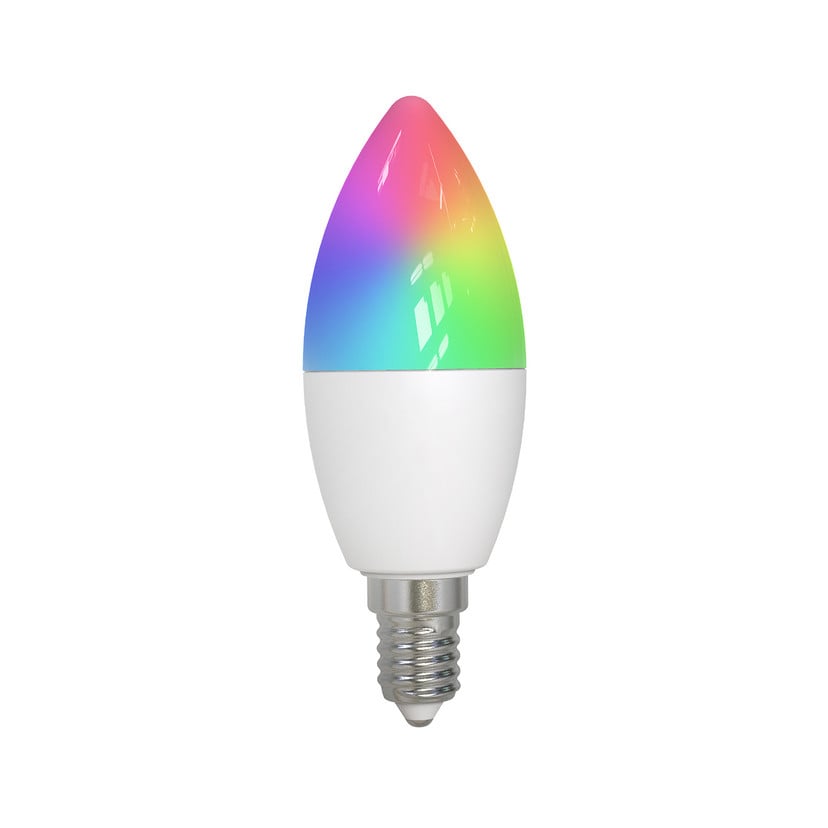 lampenwelt LUUMR Smart LED E14 C30 4 9W RGBW CCT ZigBee Hue
