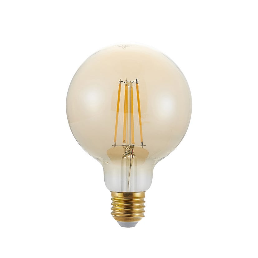 lampenwelt LED-Lampe E27 G95 6 5W 2.500K amber 3-Step-Dimmer Online