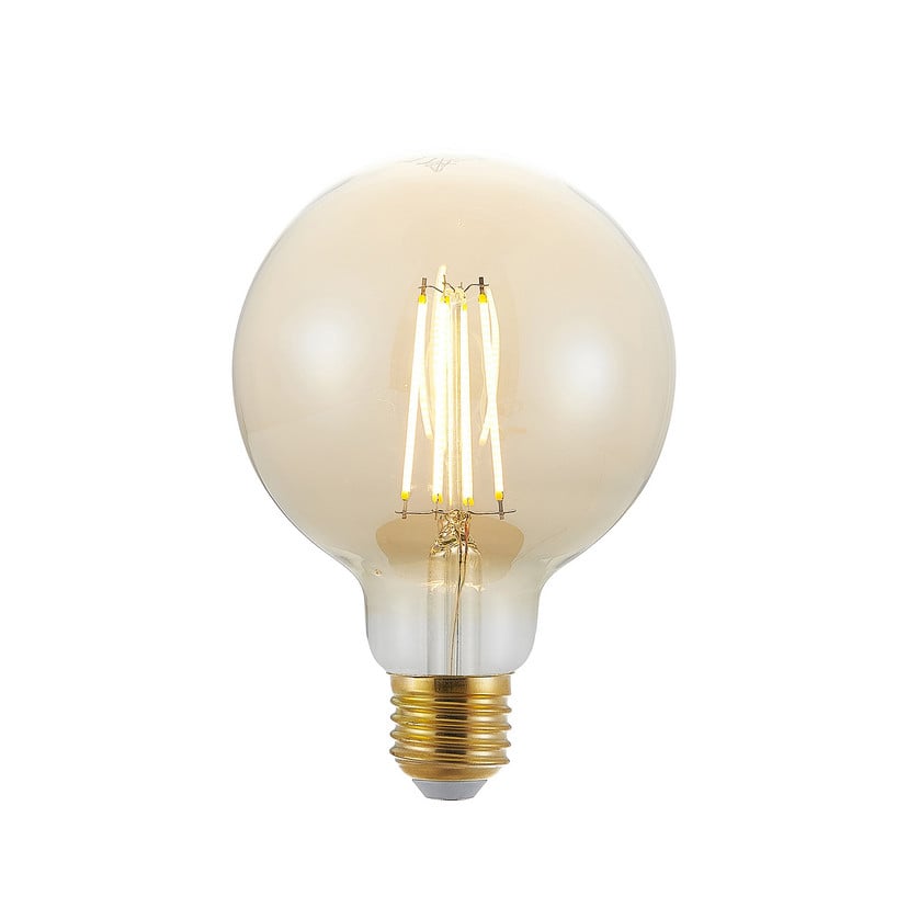 lampenwelt LED-Lampe E27 G95 6 5W 2.500K amber 3-Step-Dimmer Online