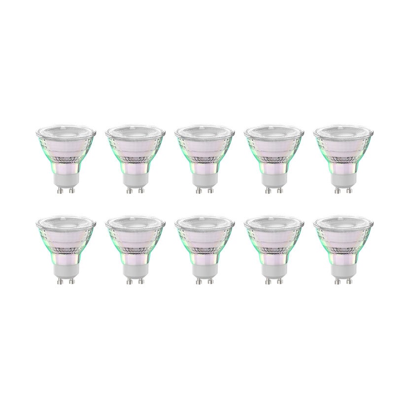 lampenwelt Arcchio LED-Leuchtmittel GU10 2 5W 4000K 450lm Glas 10er-Set