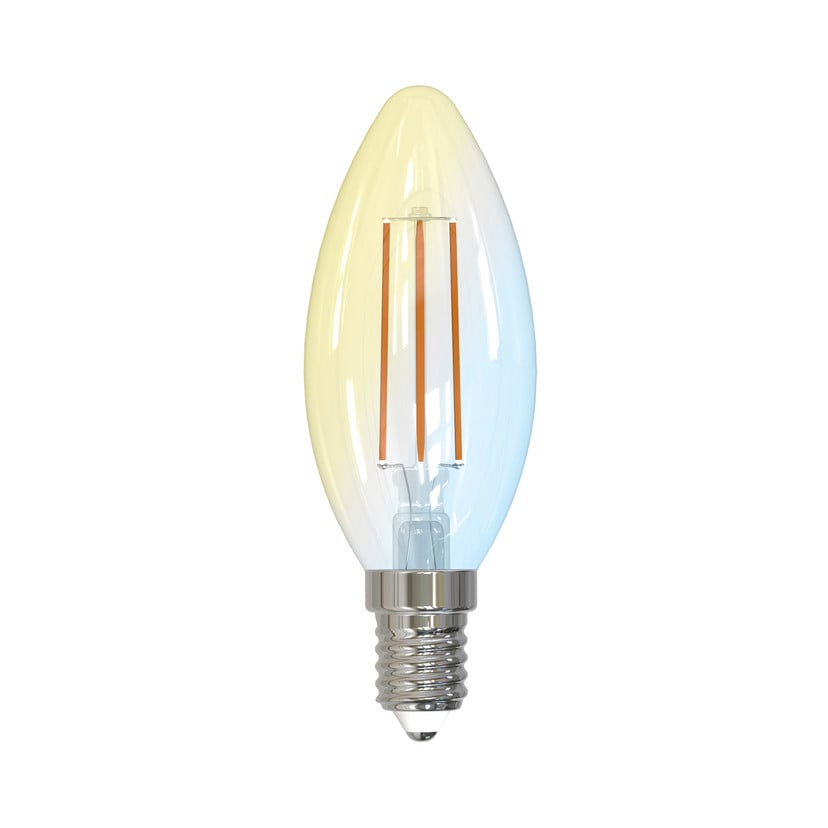 lampenwelt LUUMR Smart LED C35 klar E14 4 2 W Philips Hue Zigbee