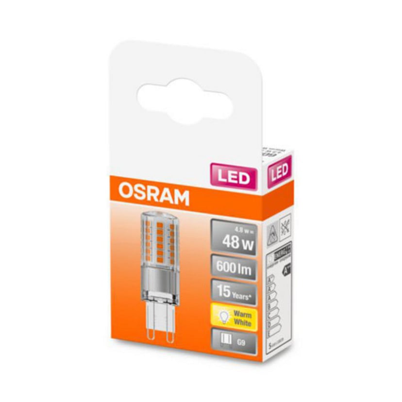 lampenwelt OSRAM LED-Stiftsockellampe G9 4 8W 2.700K klar Jubiläumsangebot