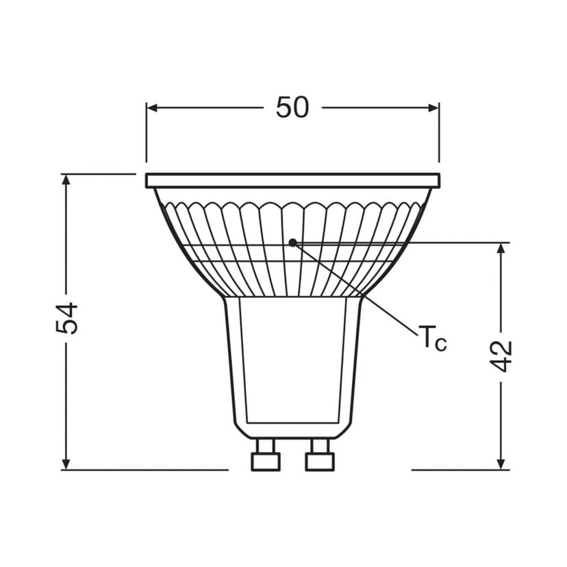 lampenwelt OSRAM LED-Leuchtmittel PAR16 Reflektor GU10 4 7W 100° 2.700K Blitzangebot