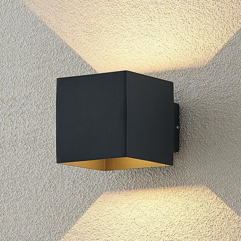 lampenwelt Lindby LED-Außenwandleuchte Esani anthrazit up/down IP54 Bis zu 50% Rabatt