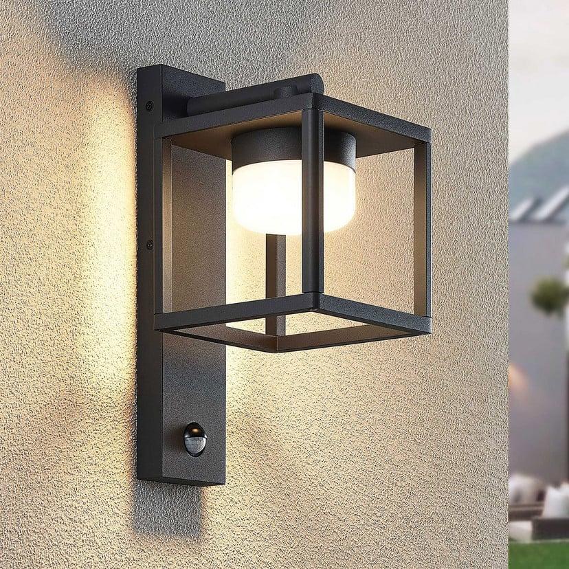 lampenwelt Lucande Außenwandlampe Timio Downlight Sensor GX53 IP44 Speichern exportieren