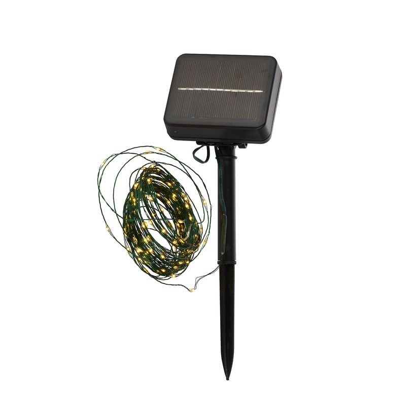 lampenwelt LED-Solarlichterkette Knirke Solar 15 9 m 160 LEDs Muttertagsangebot