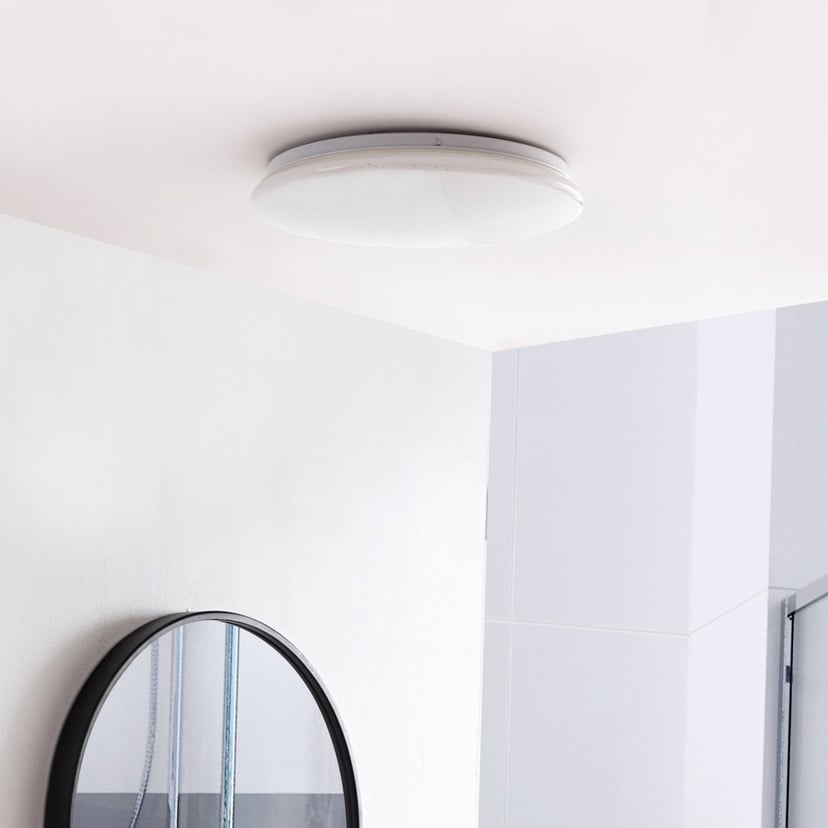 lampenwelt Lindby LED-Deckenleuchte Eovi Ø 33 cm weiß 4.000 K 50% Rabatt mit kostenlosem Versand