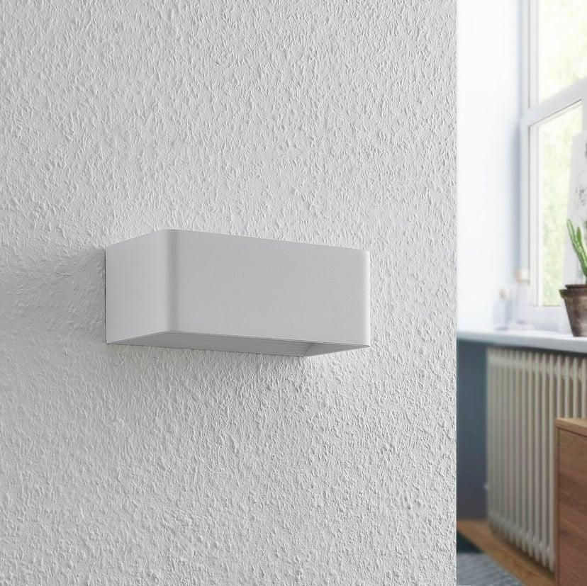 lampenwelt Arcchio LED-Wandlampe Karam 20 cm weiß Metall up/down Online