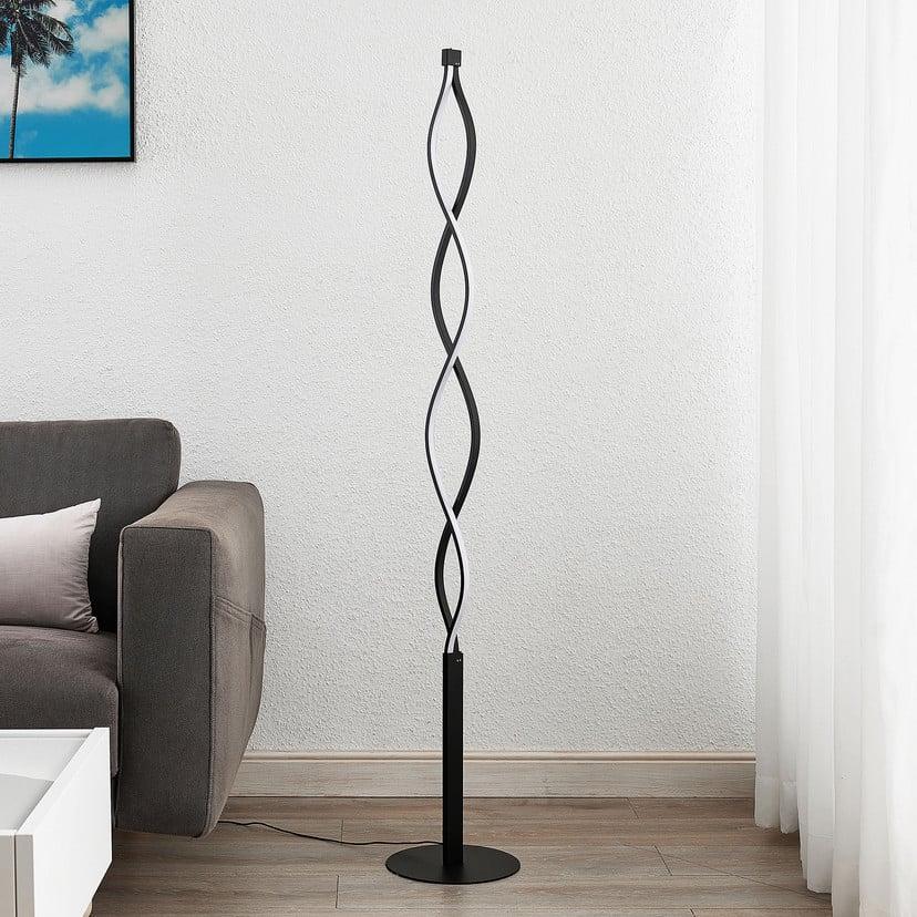 lampenwelt Lindby LED-Stehleuchte Welina schwarz 150 cm dimmbar Hotsell