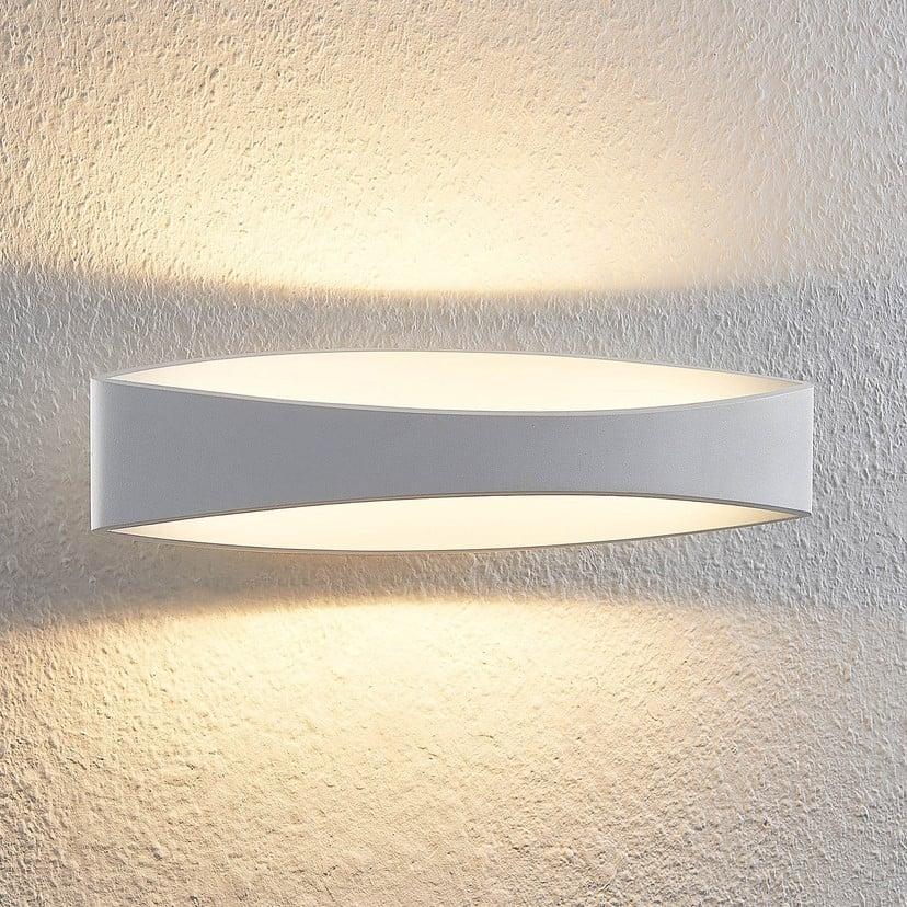 lampenwelt Arcchio LED-Wandleuchte Jelle 44 cm weiß Metall up/down Günstiger Verkauf
