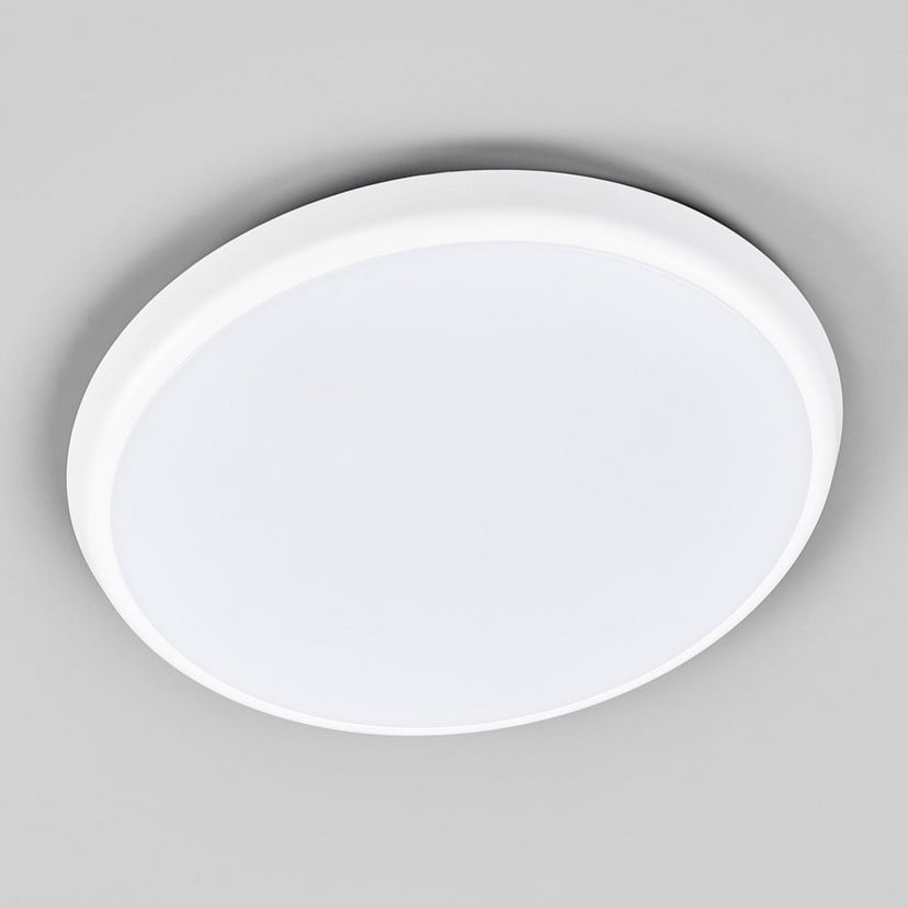 lampenwelt Arcchio LED-Deckenleuchte Augustin Ø 30 cm CCT weiß IP54 Fabrikpreis