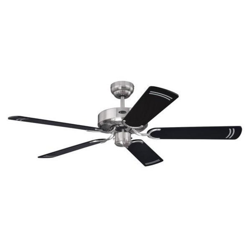 lampenwelt Westinghouse Cyclone-Ventilator in Schwarz Begrenztes Angebot
