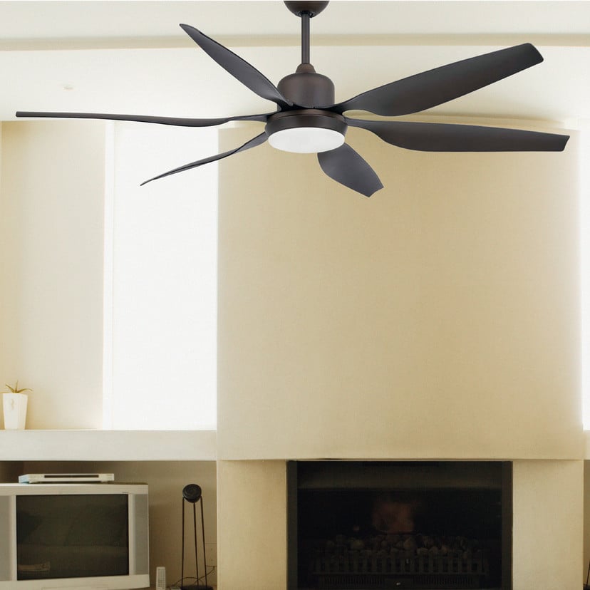 lampenwelt Deckenventilator Tilos mit Licht Black Friday