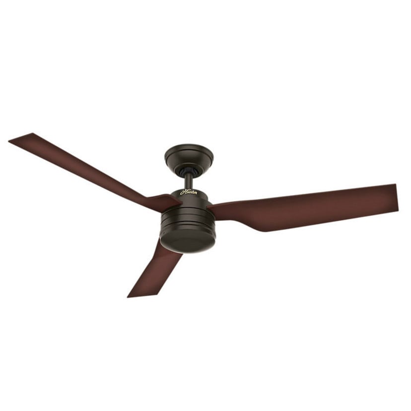 lampenwelt Hunter Cabo Frio Ventilator buche dunkel Weihnachtsangebot