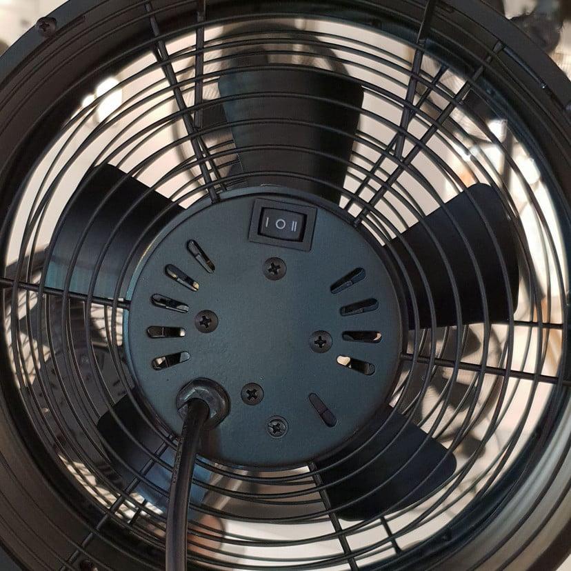 lampenwelt Beacon Tischventilator Breeze bronze/walnuss Ø 20 cm leise Top Angebot