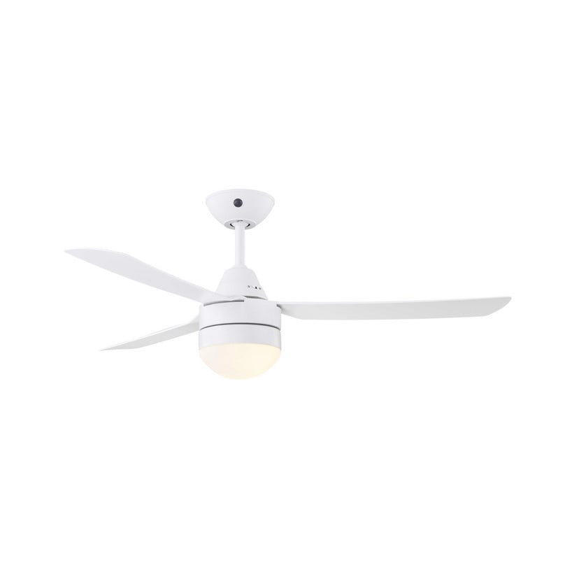 lampenwelt Beacon Deckenventilator mit Licht Megara weiß Ø 122 cm leise Saisonale Angebote