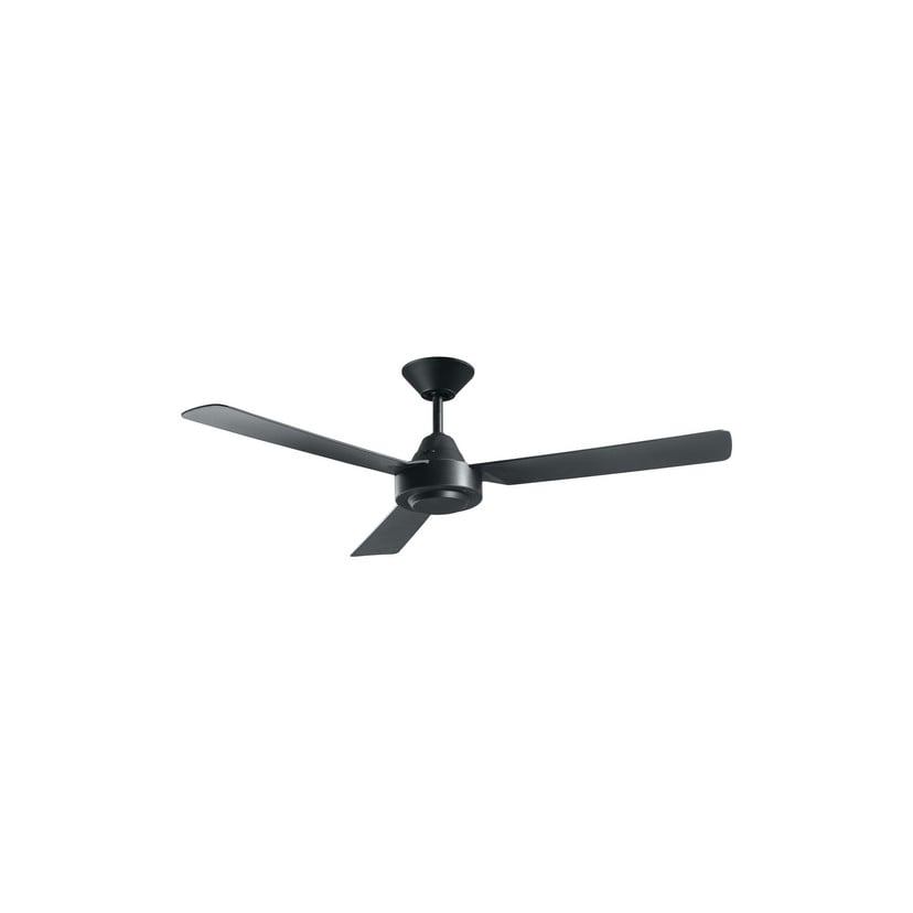 lampenwelt Beacon Deckenventilator Bayside Calypso schwarz 122 cm leise