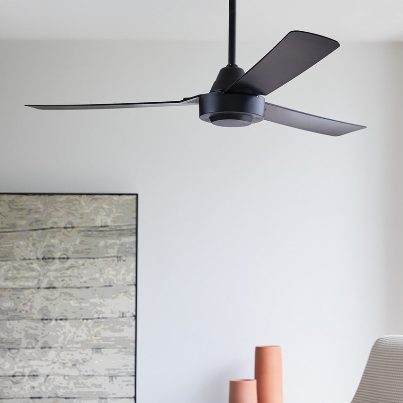lampenwelt Beacon Deckenventilator Bayside Calypso schwarz 122 cm leise Räumungsverkauf