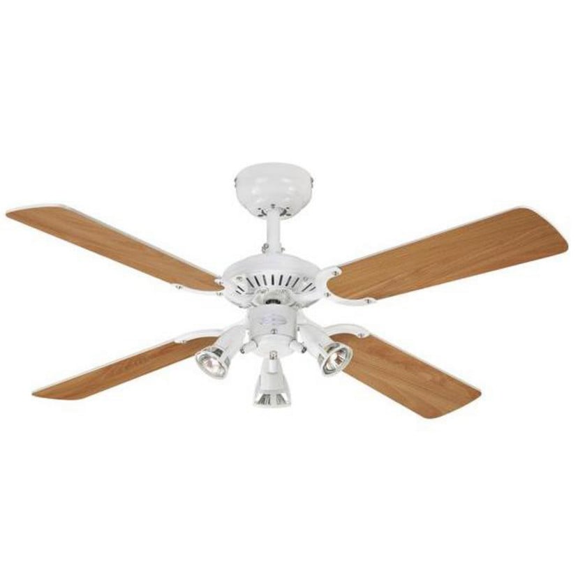 lampenwelt Westinghouse Princess Euro Ventilator 3-flammig Riesige Ersparnisse
