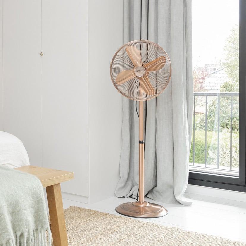lampenwelt Standventilator VE5971 in Kupfer Vierteljährliche Förderung