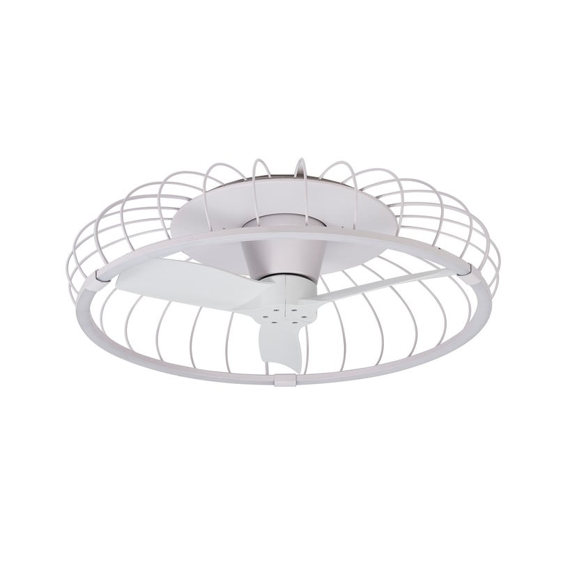 lampenwelt LED-Deckenventilator Nature CCT App weiß Kostenloser Versand international